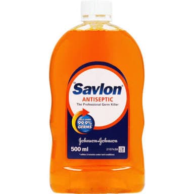 SAVLON ANTISEPTIC 500ml
