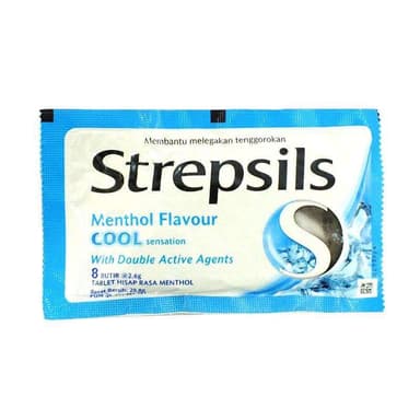 STREPSILS MENTHOL SACHET