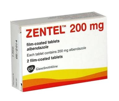 ZENTEL TABLET 200MG