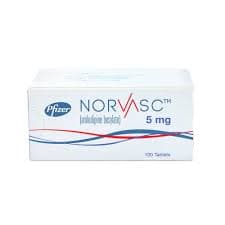 NORVASC 5MG X 100 TABLETS