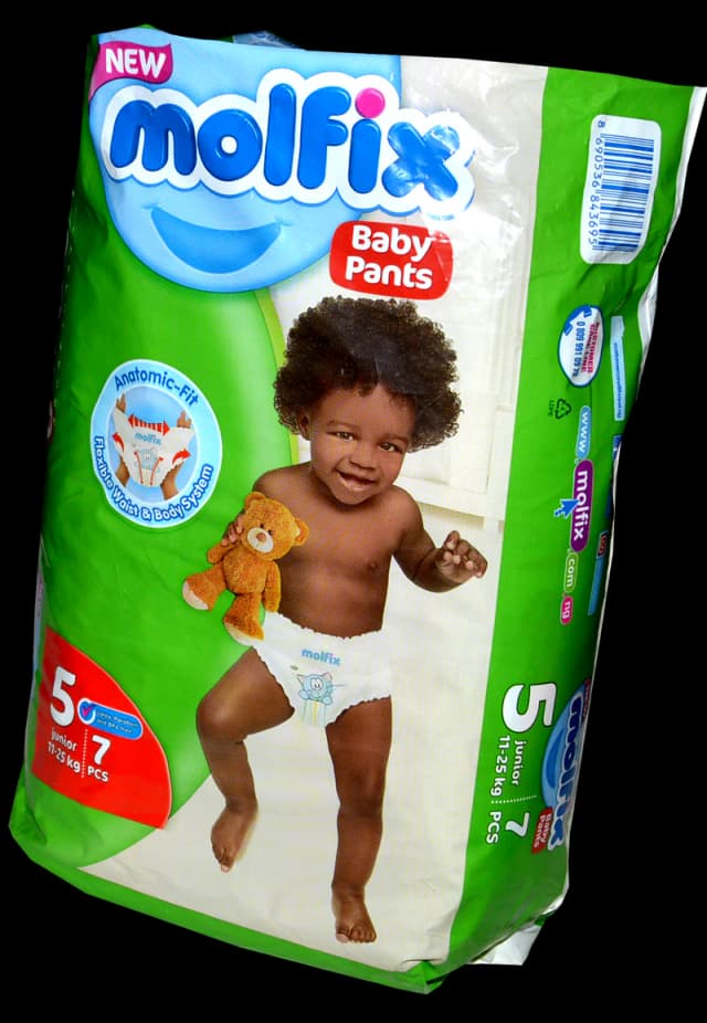 MOLFIX PAMPERS SIZE 5