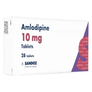 SANDOZ AMLODIPINE 10MG