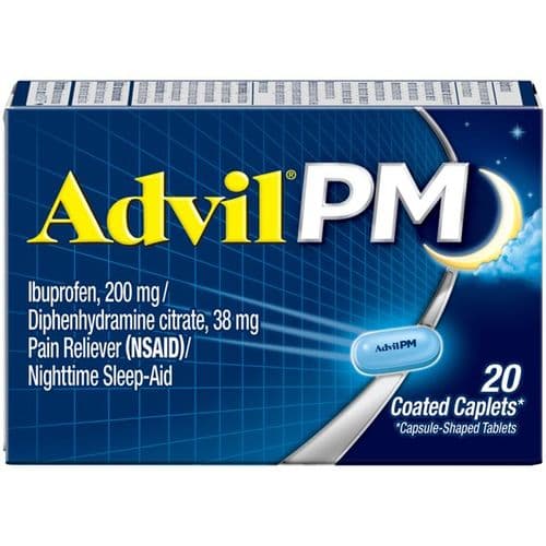 ADVIL PM 200MG X 20 TAB
