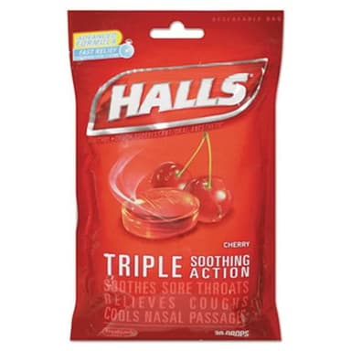 HALLS TRIPLE ACTION