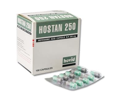 HOSTAN 250MG X 100 TABS