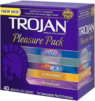 TROJAN PLEASUE PACK*40
