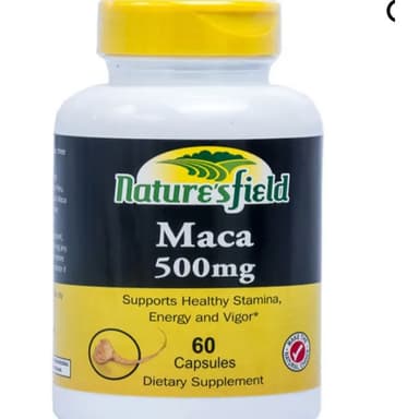 NATURE'S FIELD MACA 500MG