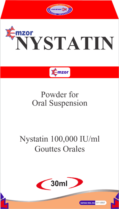 Emzor Nystatin suspension