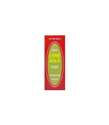 CYPRI GOLD 200ML SYRUP