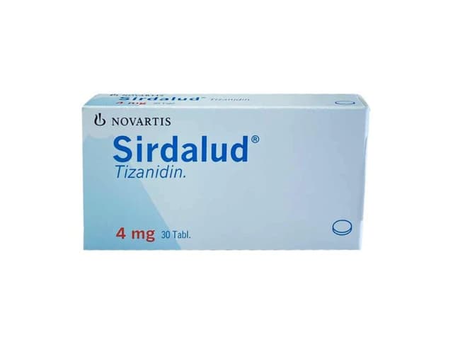 SIRDALUD 4MG X 30 TABS