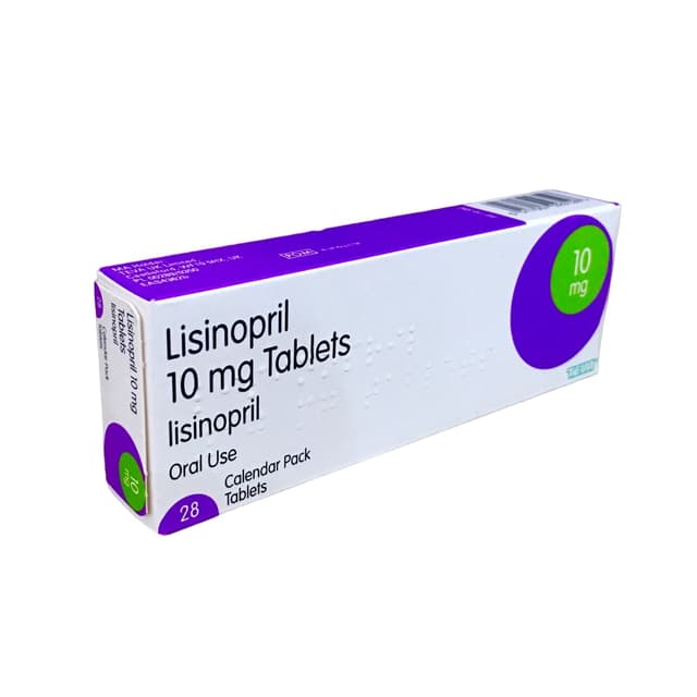 LISINOPRIL 10MG  X28 [TEVA]