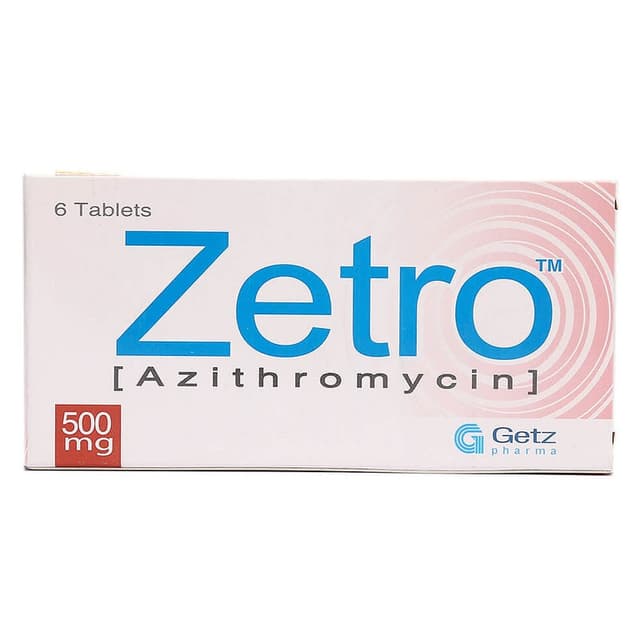 ZETRO 500MG×3