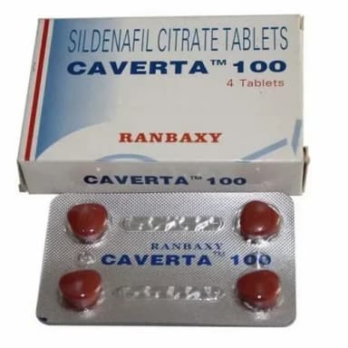 CAVERTA 100MG X 4 TABS