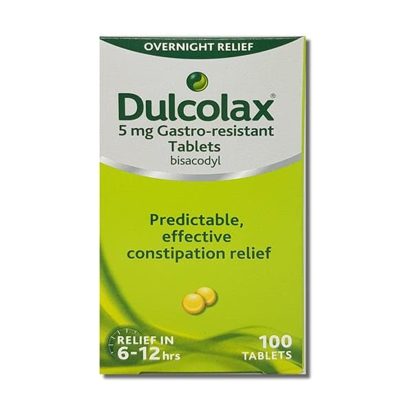 DULCOLAX 5MG X 100 TABS
