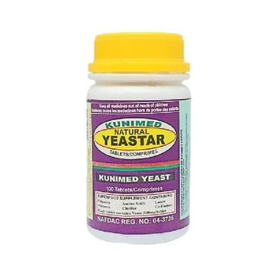 KUNIMED YEAST TABLETS