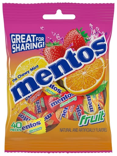 MENTOS CHEWY - FRUITS
