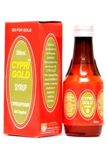 CYPRIGOLD SYRUP 200ML