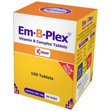 EM-B-PLEX X 100 TABS