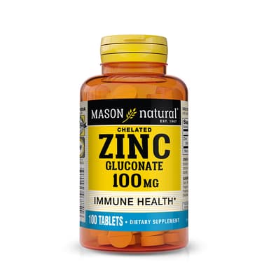 MASON NATURAL ZINC 100MG
