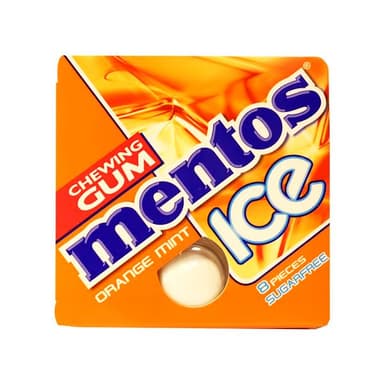 ICE MENTOS GUM - ORANGE