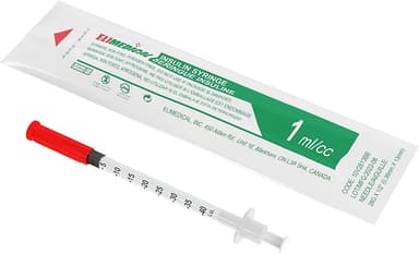 INSULIN SYRINGE 1ML 40IU