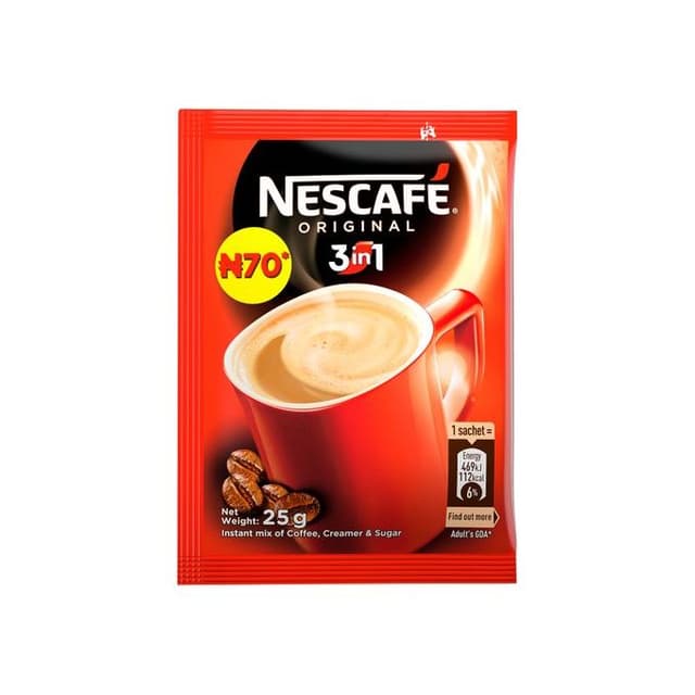 NESCAFE 3 IN 1 SACHET