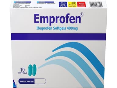 EMPROFEN SOFTGELS 400MG