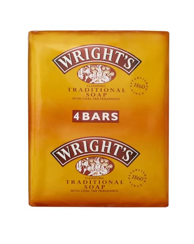 WRIGHT'S SOAP X4(PACK)