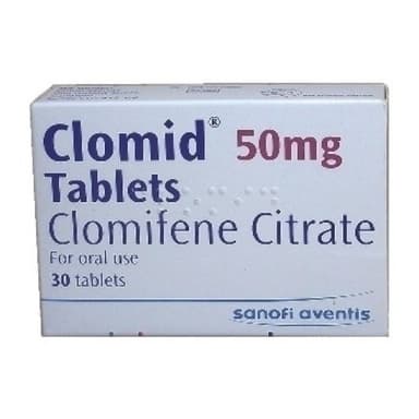 CLOMID 50MG X 10 TABS