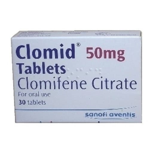 CLOMID 50MG X 10 TABS