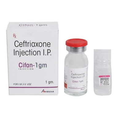 CEFTRIAZON INJ 1G
