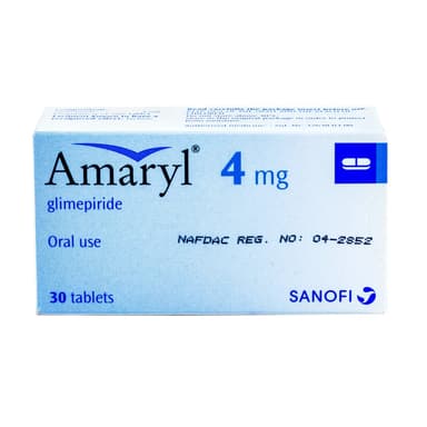 AMARYL TABS 4MG