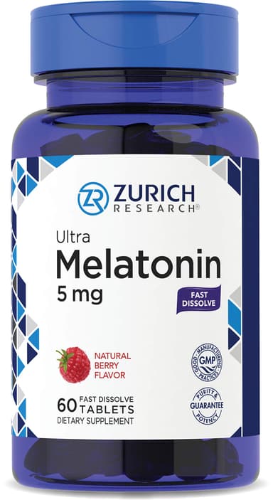 ZURICH MELATONIN 5MG X60
