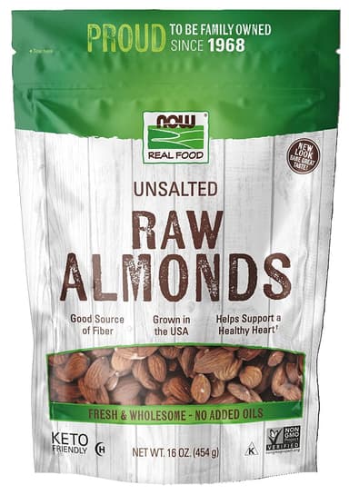 NOW REAL FOOD RAW ALMONDS