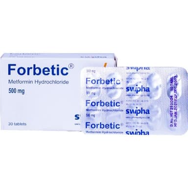 FORBETIC 500MG X 30TABS