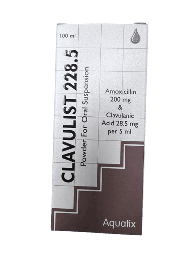 CLAVULIST 228.5MG SUSP