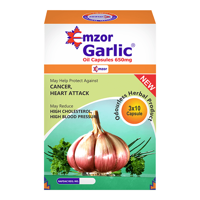 GARLIC OIL CAPS(EMZOR)