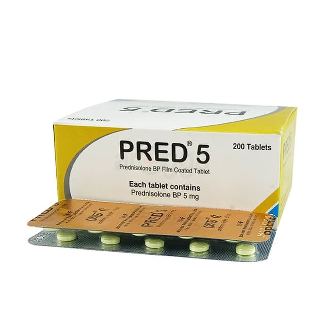 P-PRED TAB 5MG
