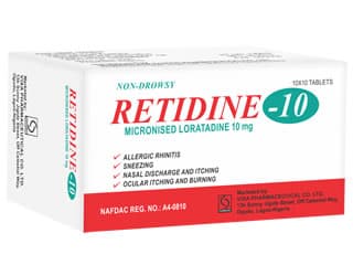RETIDINE X 100 TABS
