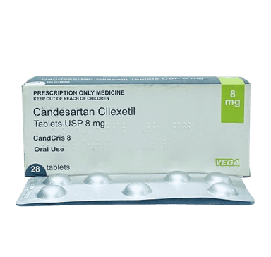 CANDESARTAN 8MG X 28 TABS