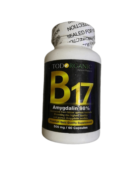 Todorganic Natural products B17 Amygdalin 98% 500mg/60 capsules