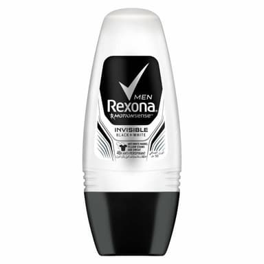 REXONA ROLL ON (INVISIBLE BLACK & WHITE)