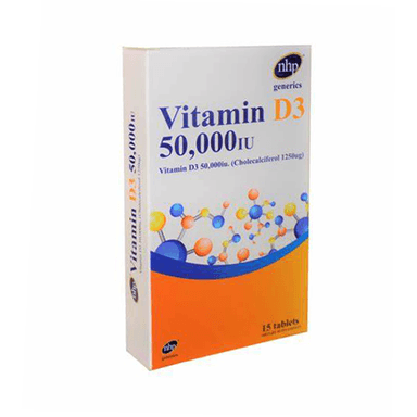 VITAMIN D3 50,000 IU (NHP GENERICS)