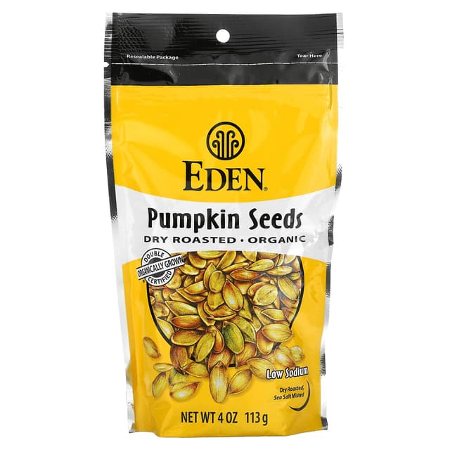 EDEN ORGANIC PUMPKIN SEEDS 113G