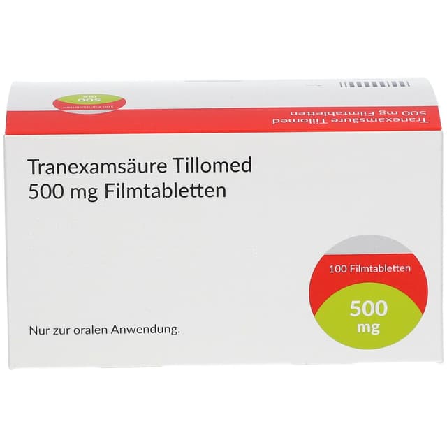 Tillomed tranexamic acid 500mg