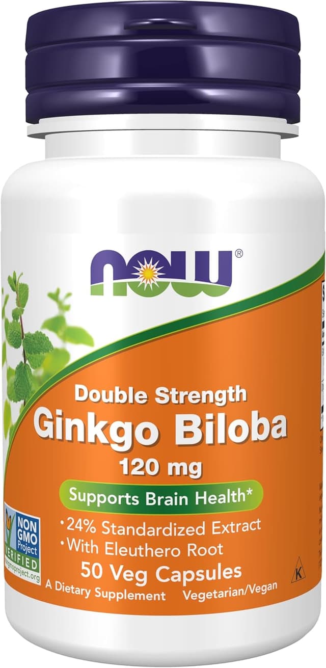 NOW FOODS GINKGO BILOBAL 120MG BY