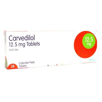 CARVEDILOL 12.5MG