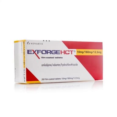 EXFORGE HCT 10MG/160MG/25MG