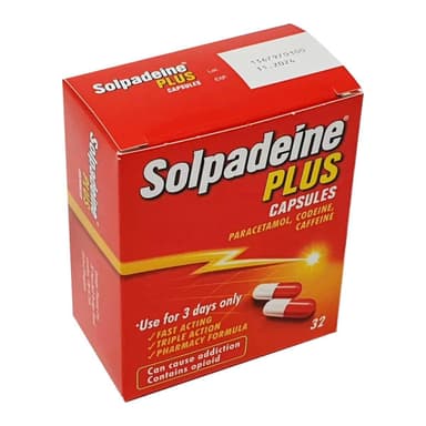 SOLPADEINE PLUS TABLETS BY 32 SACHET