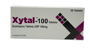 Xytal 200 Quetiapine 30 tablets pack